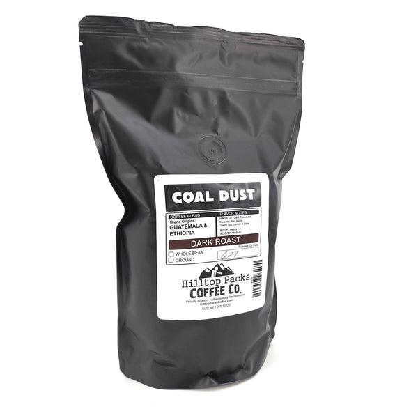 Coal Dust - Dark Roast - Hilltop Packs Coffee LLC