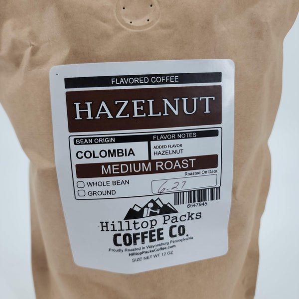 Hazelnut - Flavored Coffee - Hilltop Packs Coffee LLC