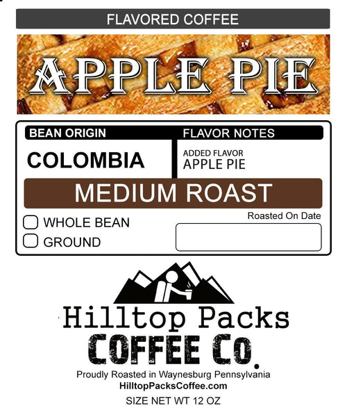 Apple Pie - Flavored Coffee - Hilltop Packs Coffee LLC
