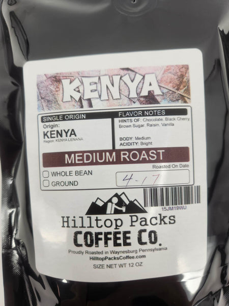 Kenya - medium roast small batch
