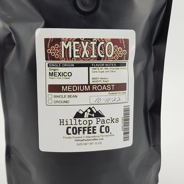 Mexico - Medium Roast - Hilltop Packs Coffee LLC