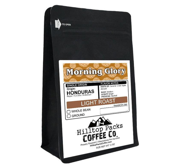 Morning Glory - Light Roast - Hilltop Packs Coffee LLC